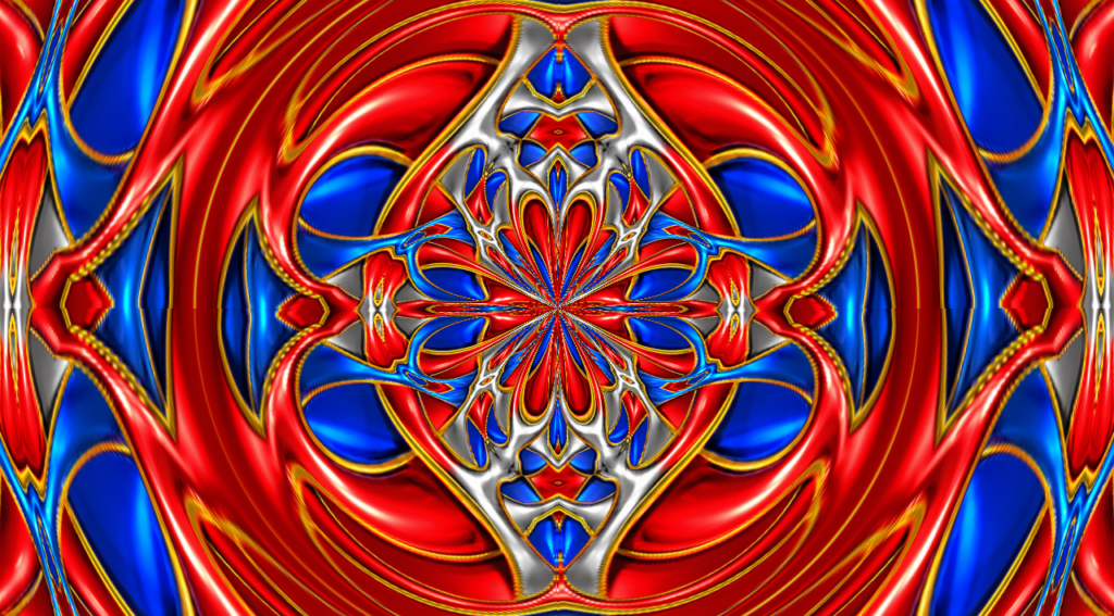 Unusual Neon Abstract