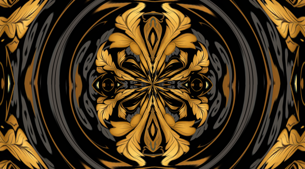 Gold Leaves & Blossoms