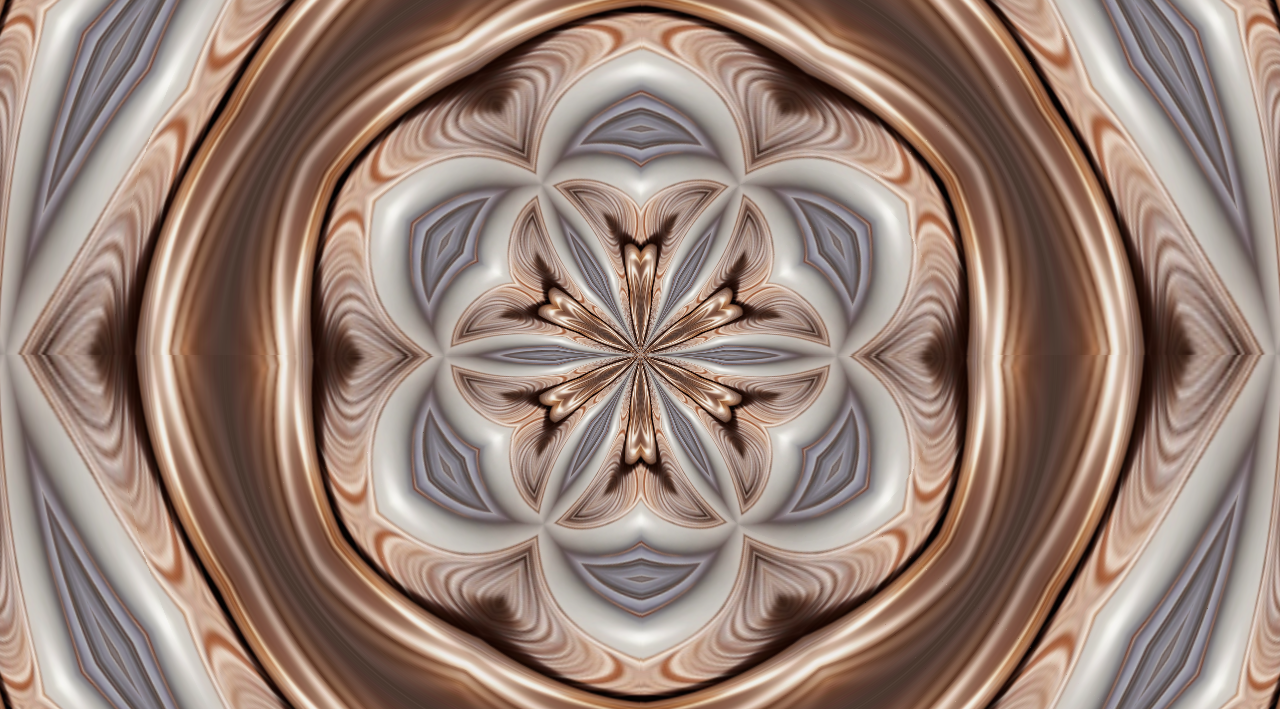 Carved Wood Medallion